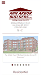 Mobile Screenshot of annarborbuilders.com